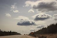 Cloudy road in Charlevoix van Luis Boullosa thumbnail