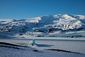 Jökulsárlón und Diamond Beach, Landschaft Island.