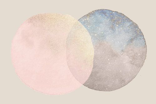 Traumland in Rosa und Blau