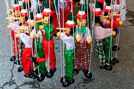 Pinokkio als marionet sur e-STER design