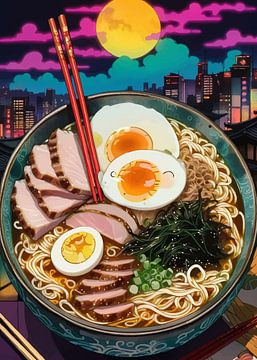 Japanse Ramen in Bowl 2 van MIROKKU