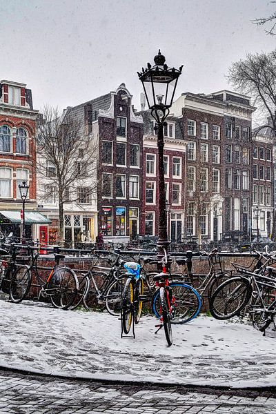 Hiver Amsterdam Spiegelbuurt par Hendrik-Jan Kornelis
