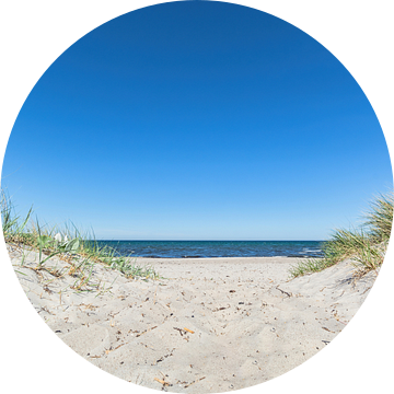 Duinen op het strand in Glowe op Rügen, Schaabe