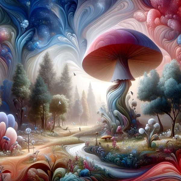 Pilzmärchen 2 von Yvonne van Huizen