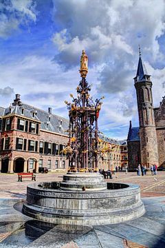 Binnenhof Den Haag Nederland van Hendrik-Jan Kornelis
