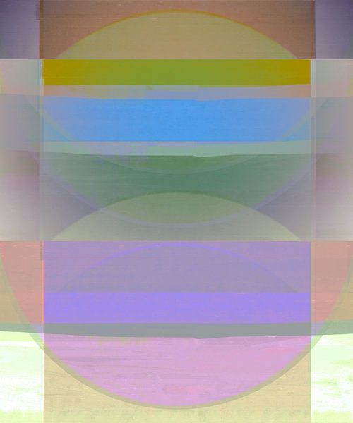 Meditation with Japanese Geometry Forms II by FRESH Fine Art