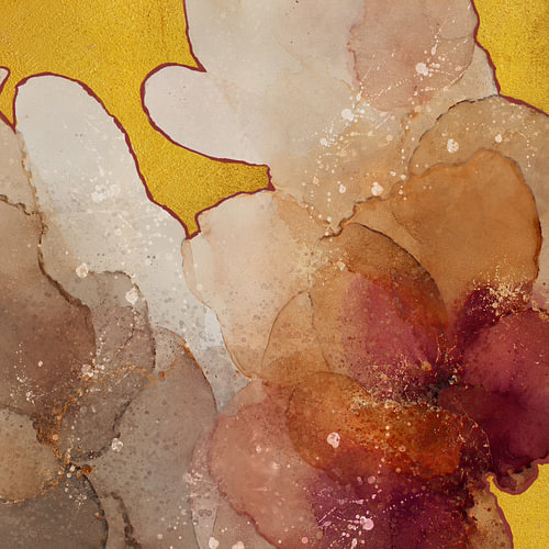 Botanical Brilliance XIII Golden Bloom von MadameRuiz