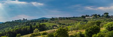 Chianti heuvels in Toscane van Teun Ruijters
