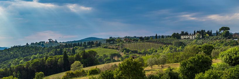 Chianti heuvels in Toscane par Teun Ruijters