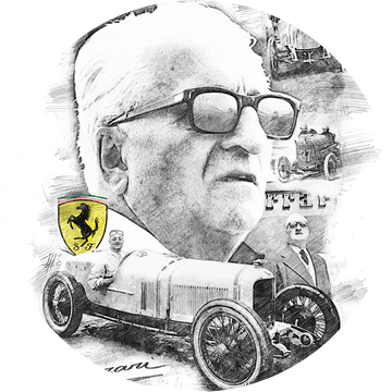 Enzo Ferrari van Theodor Decker