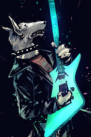 Neon Wolf sur John Dan