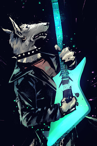 Neon Wolf
