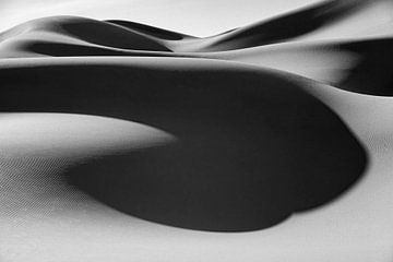 Sahara-Wüste. Sanddünen.