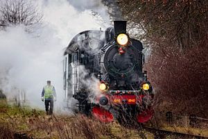 Dernière inspection Locomotive à vapeur 1040 du ZSLM