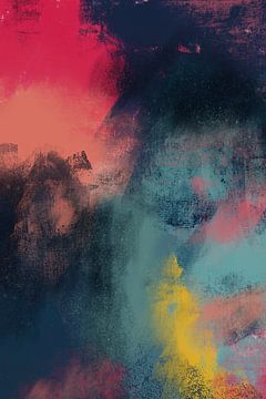 Kleurrijk abstract van Studio Allee