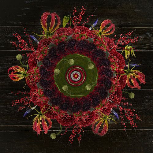 Bloemenkrans van Klaartje Majoor