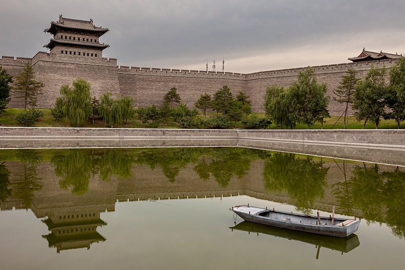 Die Stadtmauer von Datong in China von Roland Brack