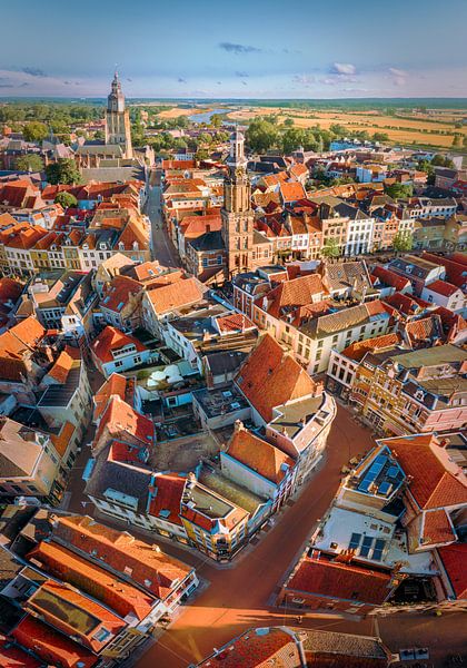 Die IJssel II - Zutphen, immer und immer wieder. von Pieter van den Berg