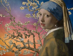 Das Mädchen mit dem Perlenohrring - Mandelblüte