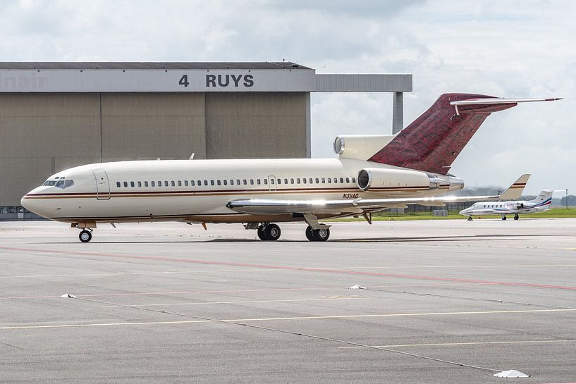 Jet privé Boeing 727-17 repéré à Schiphol-Est. par Jaap van den Berg