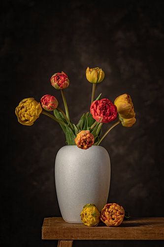Tulipes sur vase