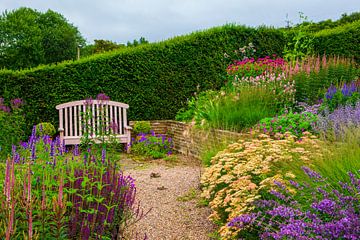 Dove Cottage Tuin, Halifax, Engeland van Lieuwe J. Zander