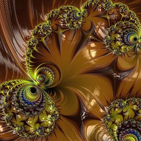 Awesome Fractal 5192 von Angelika Möthrath