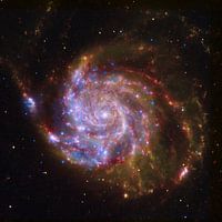 Hubble foto van een sterrenstelsel