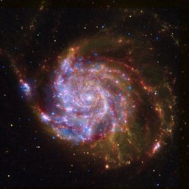 Hubble foto van een sterrenstelsel van Brian Morgan