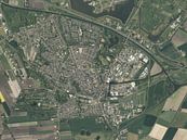 Luchtfoto van Winschoten van Maps Are Art thumbnail
