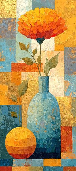 Golden Flower by Flower Studio