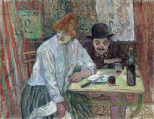 Im Café La Mie, Henri de Toulouse-Lautrec - 1891