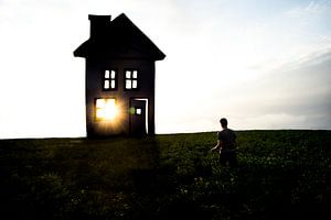 Une maison à l'horizon