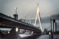 Erasmusbrug, Rotterdam van Arno Litjens thumbnail