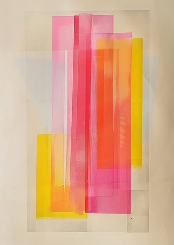 Œuvre d'art abstraite