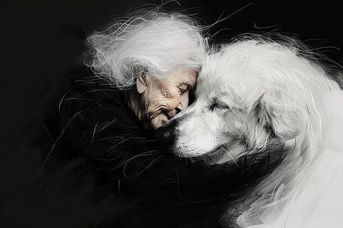 The Powerful Silence of the Pyrenean Mountain Dog