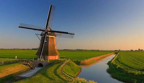 Poldermolen Goliath, Eemshaven, Groningen, Nederland