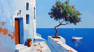 Mediterrane Dromen no. 1 van ByNoukk