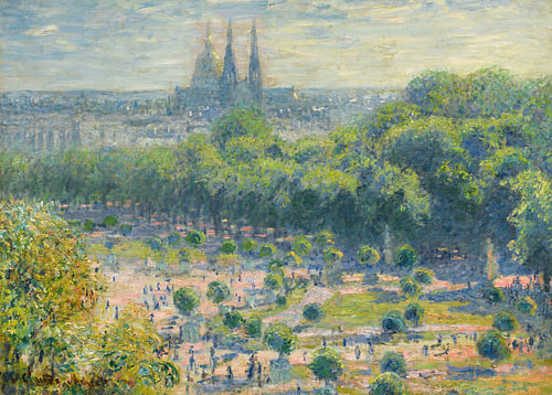 De Tuilerieën, Claude Monet