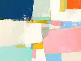 Abstrakte Kunstwerke | Harmonie in abstrakten Formen von ARTEO Gemälde