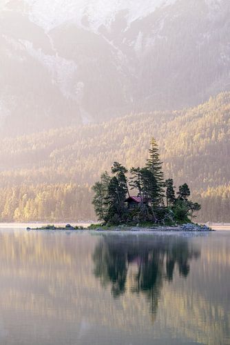 Morgendliche Stille am Eibsee