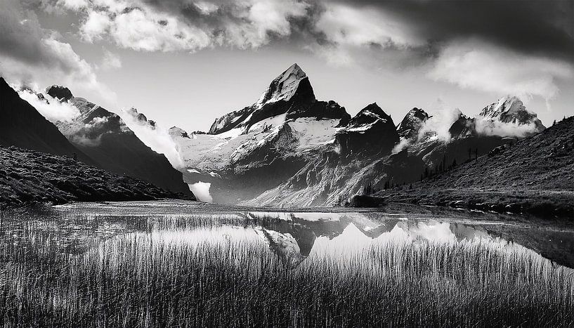 Photographie noir et blanc avec paysage par Mustafa Kurnaz