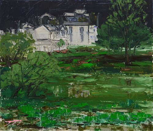 Maison dans le vert