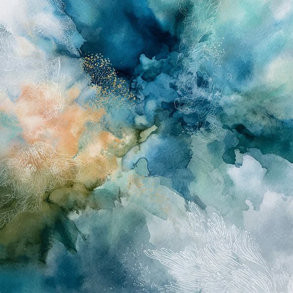 Motif abstrait I par Yaya's