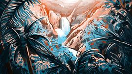 Summer Jungle by Mad Dog Art