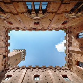 Palazzo Pubblico in Siena van Mark Bolijn