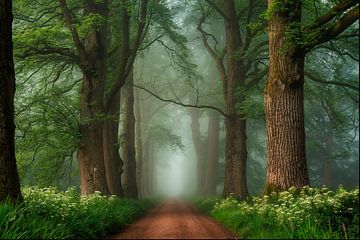 Misty Enchantment: Path To The Unknown by Pieter Struiksma