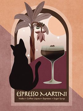 Espresso Martini van Emel Tunaboylu by The Artcircle