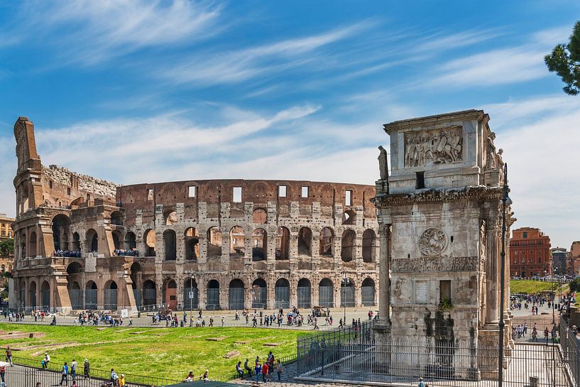Colosseum Rome, Italy by Gunter Kirsch
