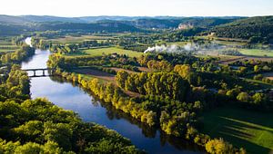 Die Dorgdogne im Perigord Noir in Frankreich